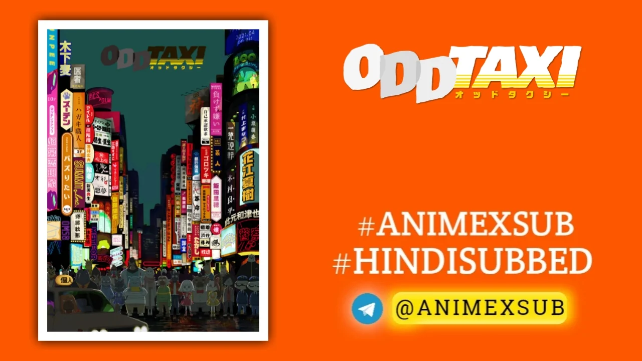 Odd Taxi Season 1 Hindi Subbed [03/12] | Oddtaxi Hindi Sub!! Img No.5 Ϟ Anime X Sub