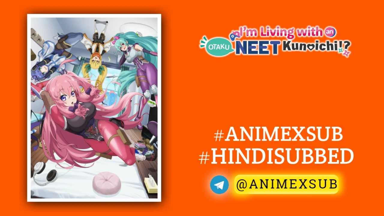 I'M Living With An Otaku Neet Kunoichi!? Hindi Subbed [13/24] | Neet Kunoichi To Nazeka Dousei Hajimemashita Hindi Sub!! Img No.31 Ϟ Anime X Sub